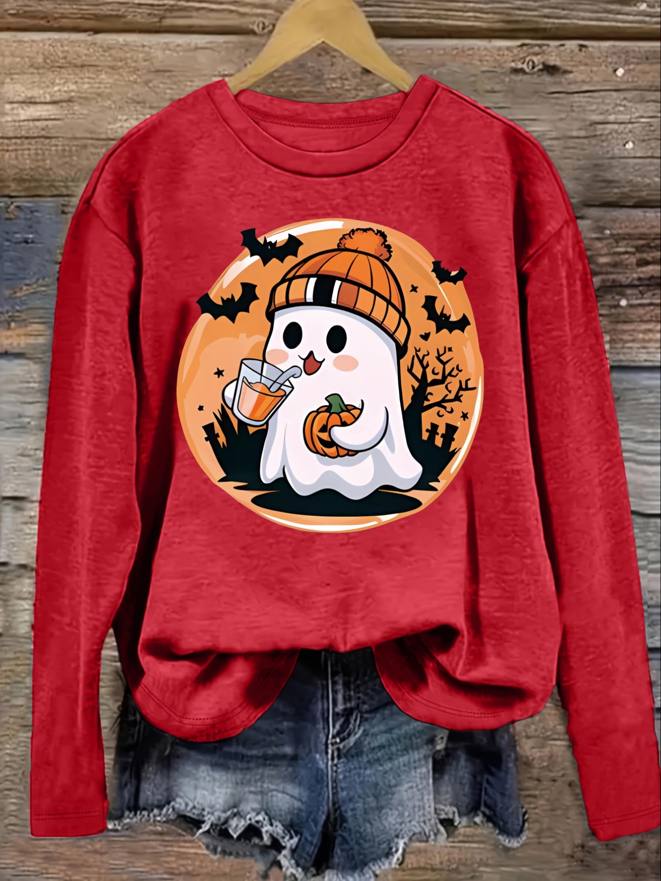 Dames Casual T-shirt met lange - Costumes recensie en prijs