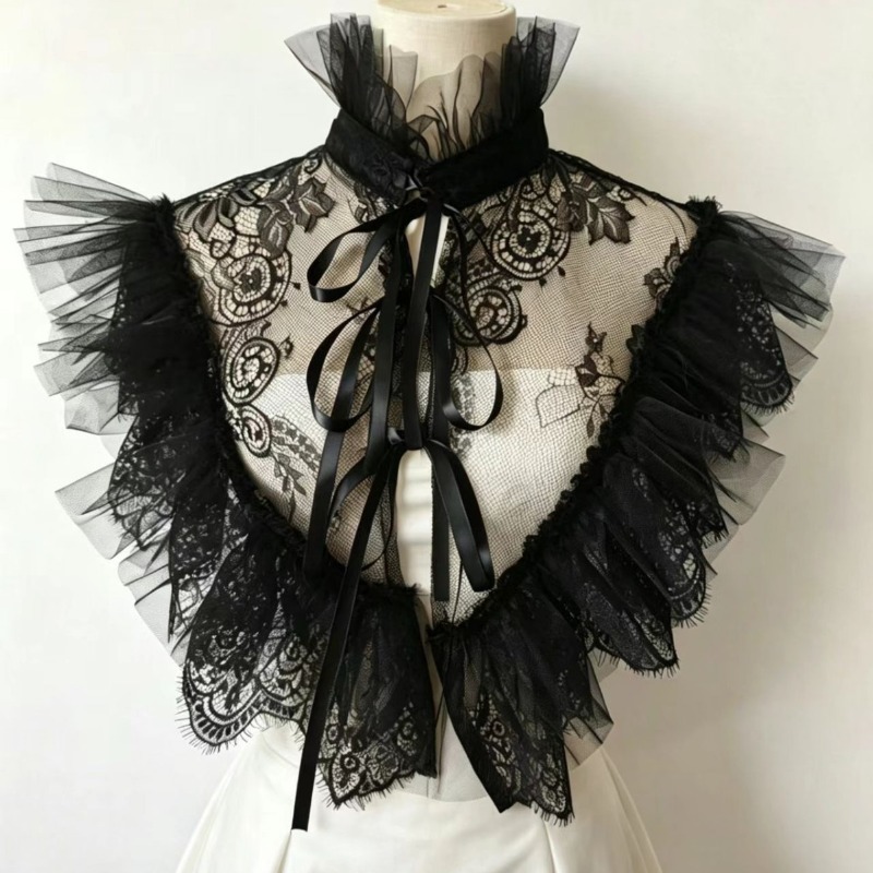 Gotische stijl kant tule valse - Costumes recensie en prijs