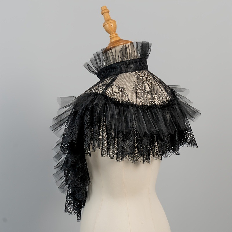 Gotische stijl kant tule valse - Costumes recensie en prijs