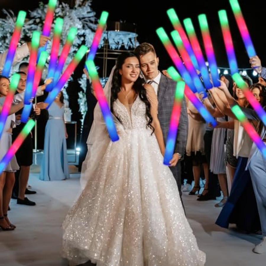 Foam Glow Sticks, Bulk LED Foa - Flashing Led Foam Sticks Party recensie en prijs