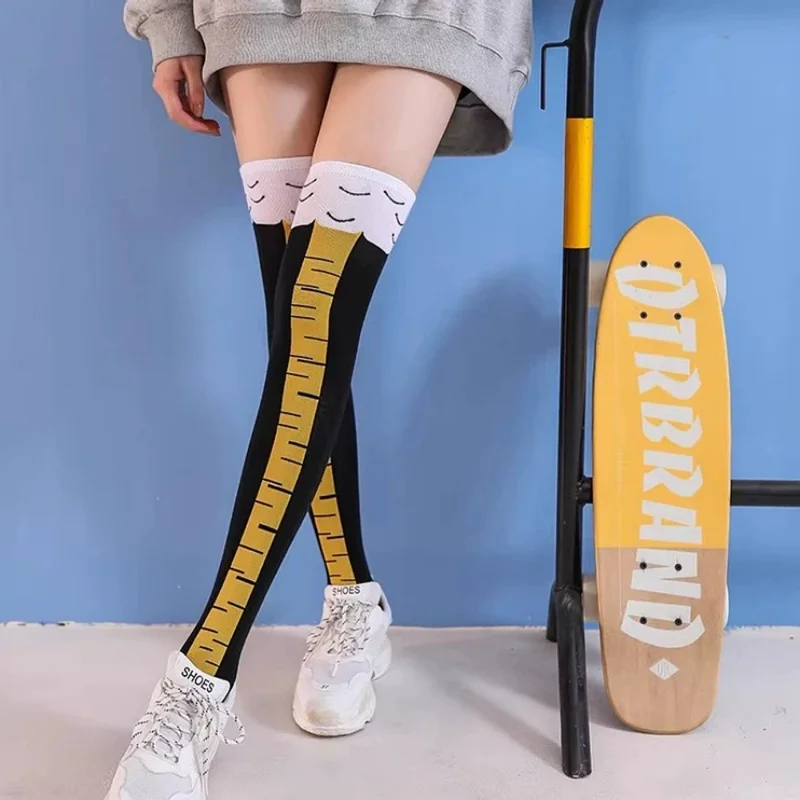 1/2 paar Kippenpootjes Lange S - Funny Chicken Leg Socks recensie en prijs