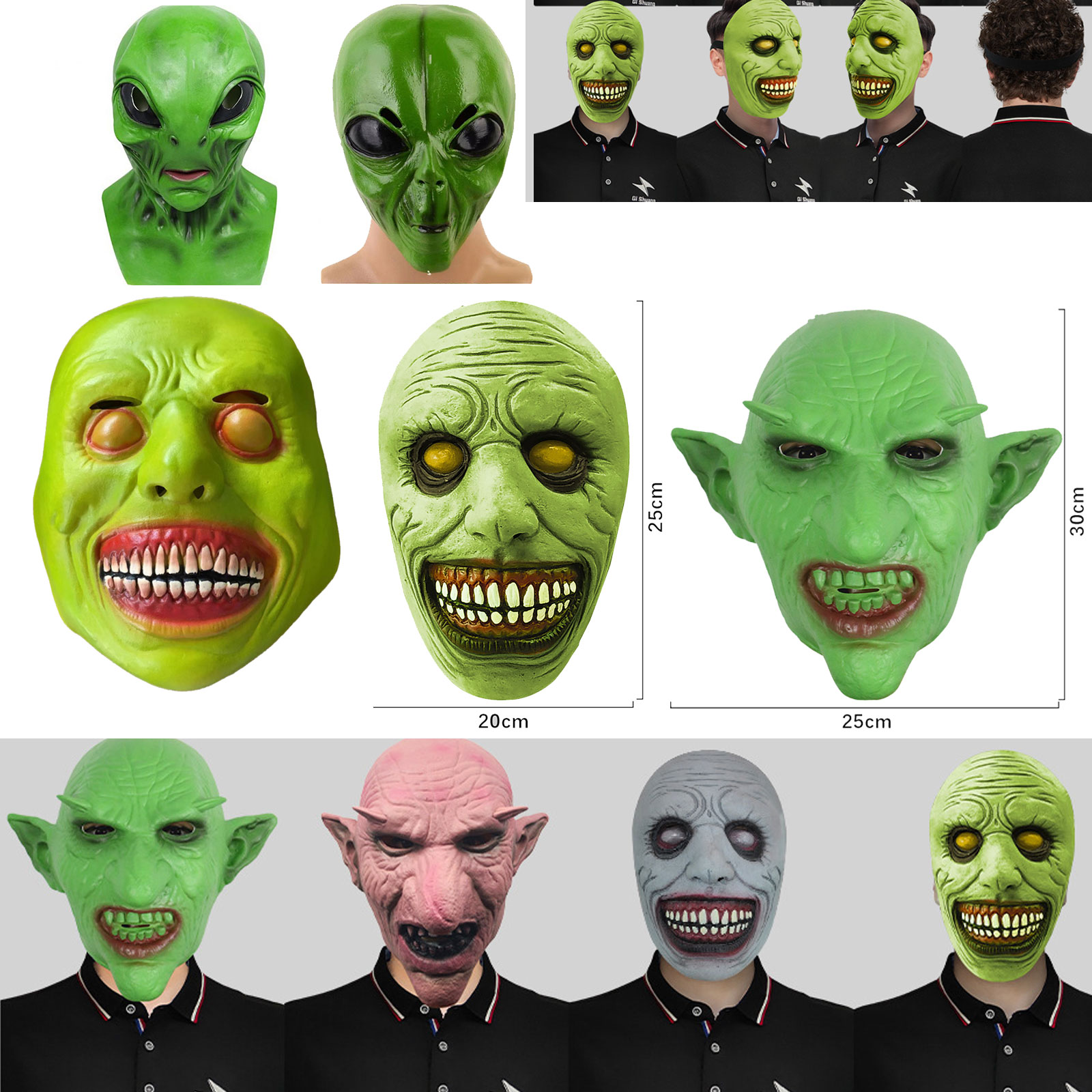 Halloween Alien Masker Realist - Latex Alien Mask Realistic recensie en prijs