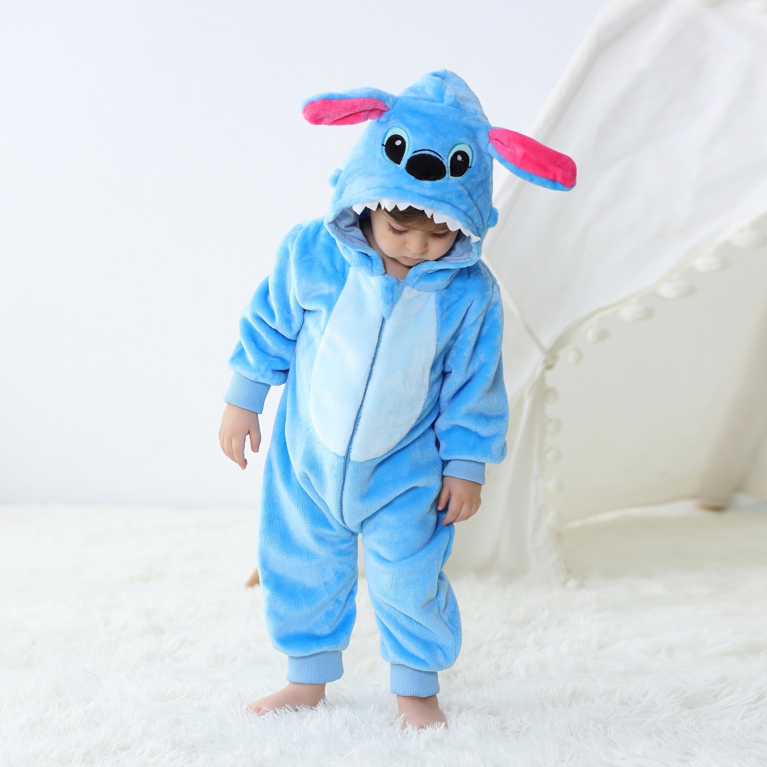 Baby Kigurumi Stitch Cartoon R - Spiderman Jumpsuit Kids recensie en prijs