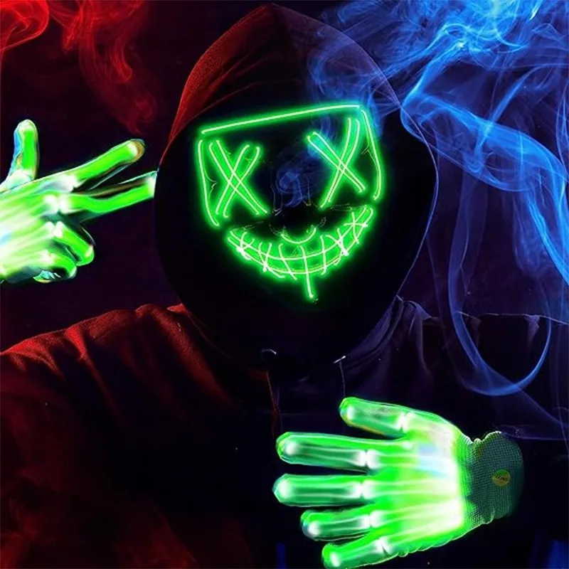 Led Masker Halloween Carnaval  - Led Purge Mask Halloween recensie en prijs