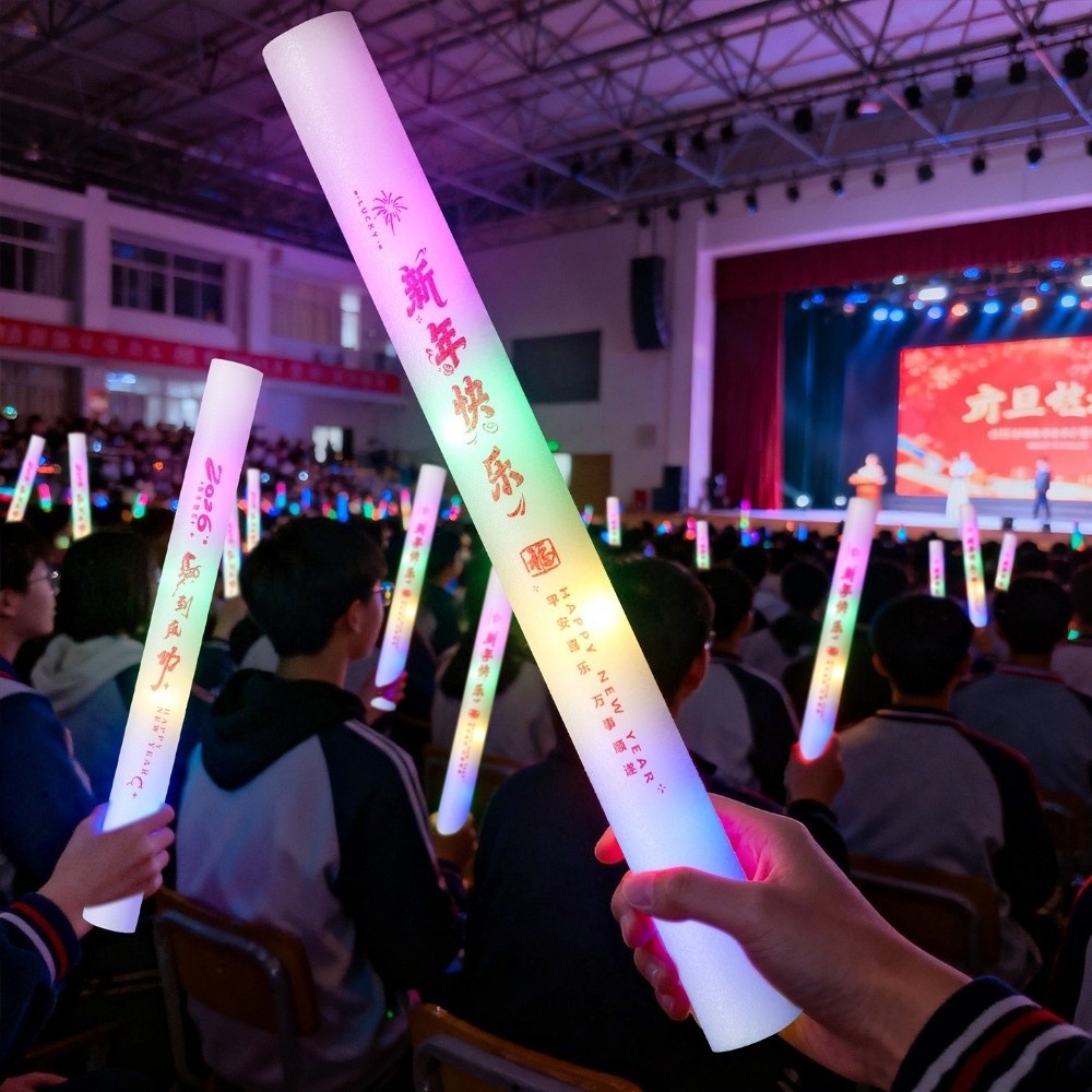 Sfeer rekwisieten Kleurrijke s - Flashing Led Foam Sticks Party recensie en prijs