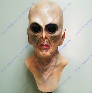 Deluxe Alien Masker Realistisc - Latex Alien Mask Realistic recensie en prijs