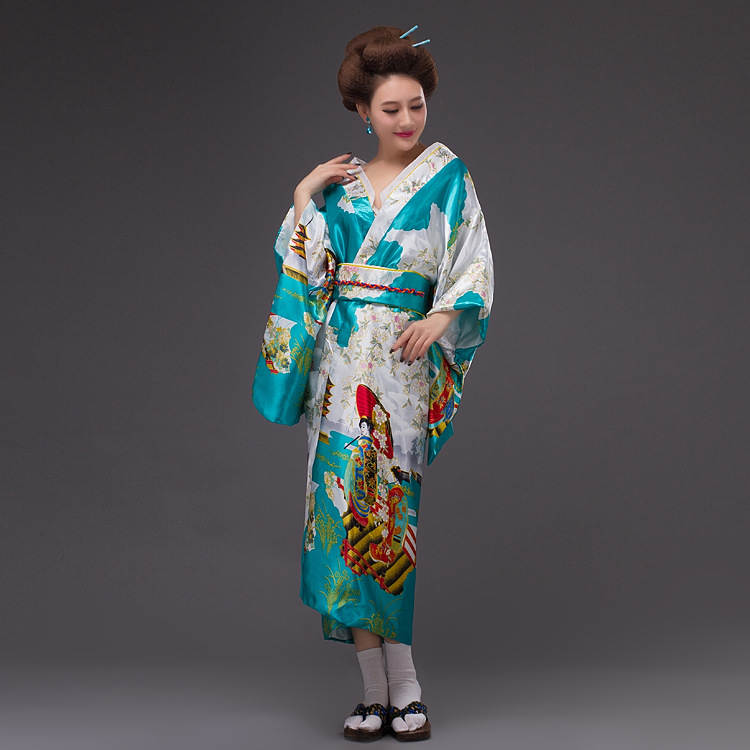 Oud kostuum Kimono Damesachtig - Costumes recensie en prijs