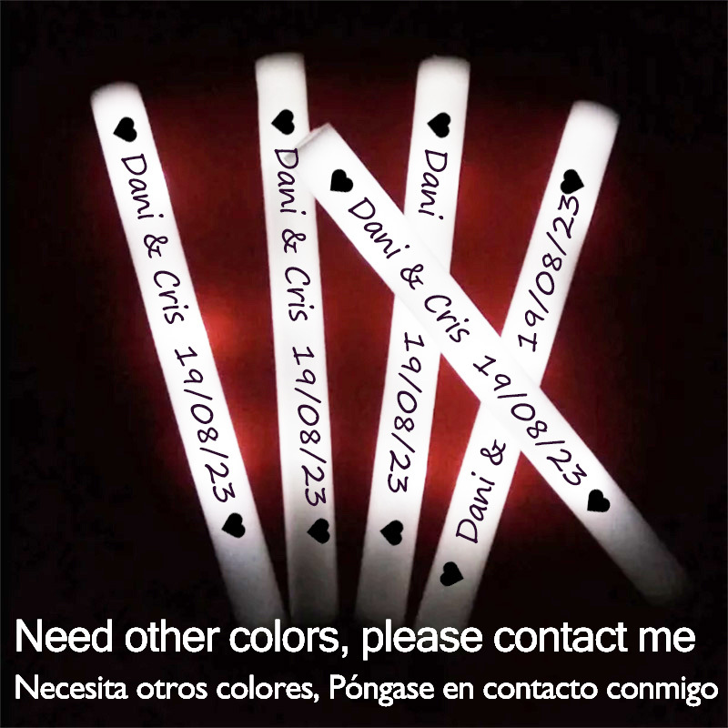 60/100/500 Stuks LED Glow Stic - Flashing Led Foam Sticks Party recensie en prijs