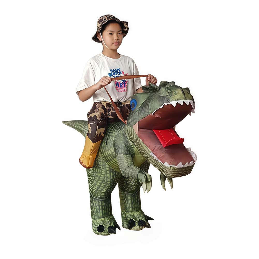 Volwassenen opblaasbare gevlek - Inflatable Dinosaur Costume Adult recensie en prijs