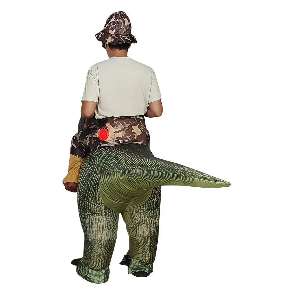 Volwassenen opblaasbare gevlek - Inflatable Dinosaur Costume Adult recensie en prijs