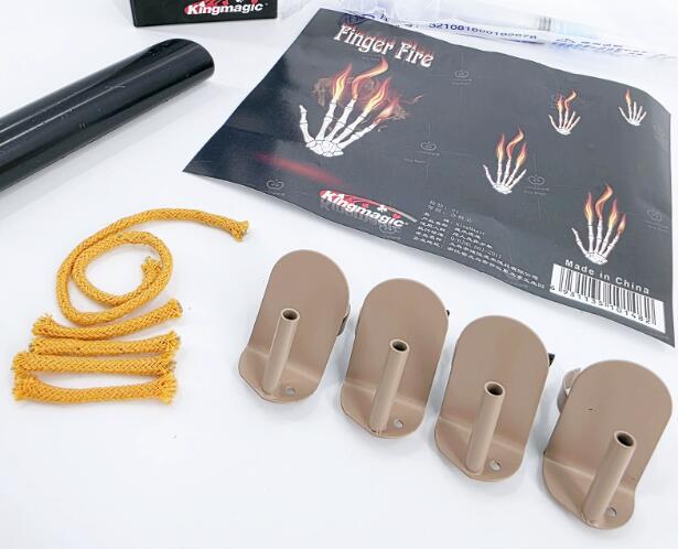 4 stks/set Vinger Fire Goochel - Thumb Tip Magic Trick Set recensie en prijs