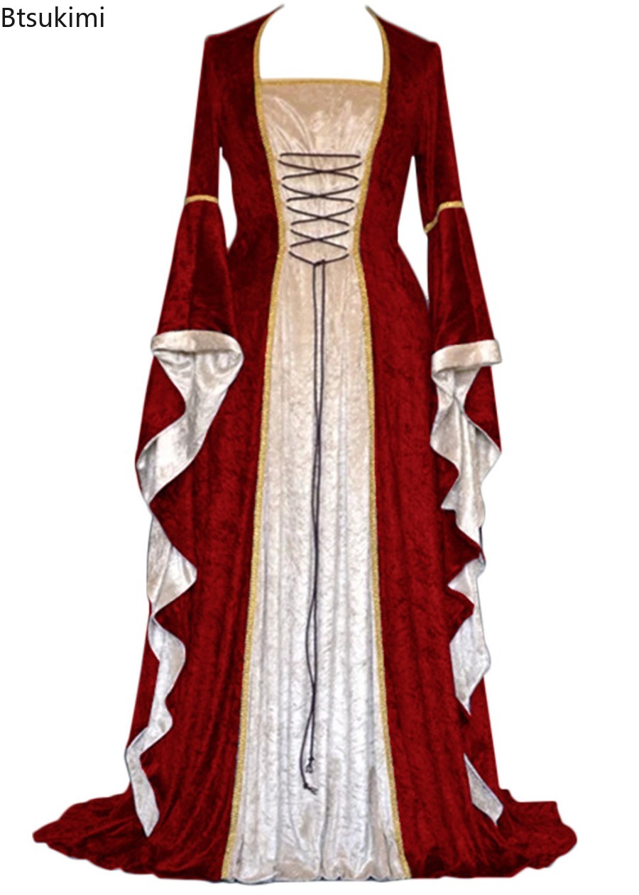 Middeleeuwse retro hofkostuumj - Medieval Renaissance Dress Women recensie en prijs