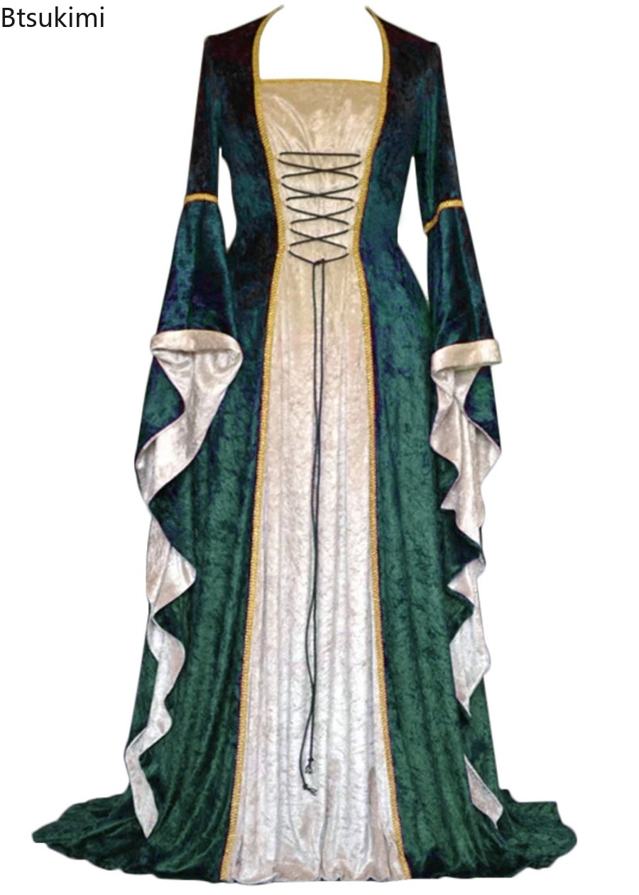 Middeleeuwse retro hofkostuumj - Medieval Renaissance Dress Women recensie en prijs