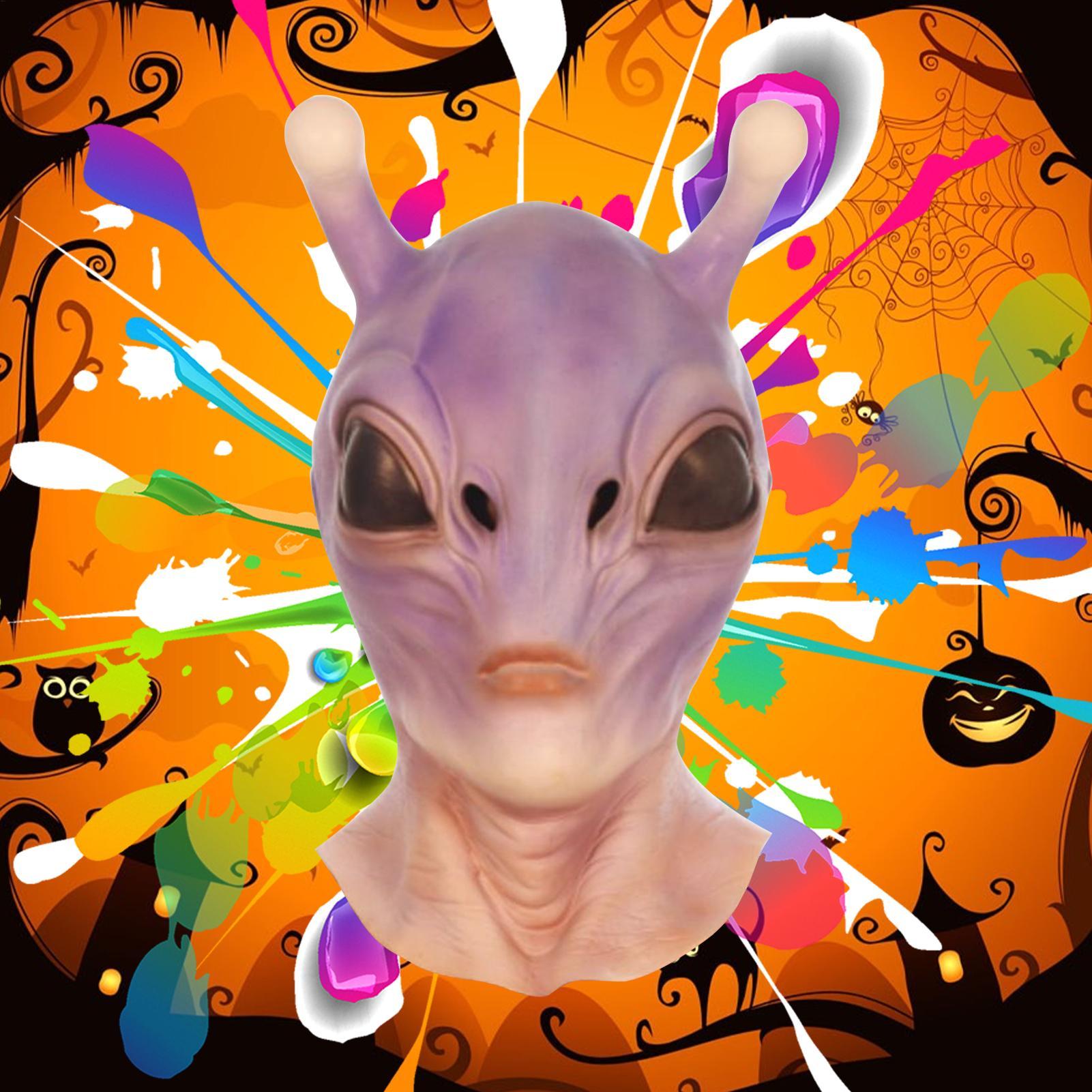 Volledige Hoofd Realistische H - Latex Alien Mask Realistic recensie en prijs